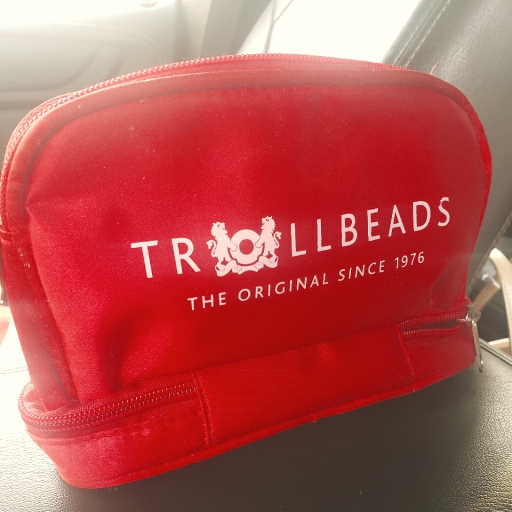 Red Trollbeads Travel pouch #trollbeadslove